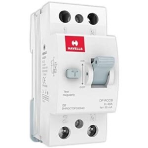 Havells 30mA 40A Double Pole RCCB Circuit Breaker
