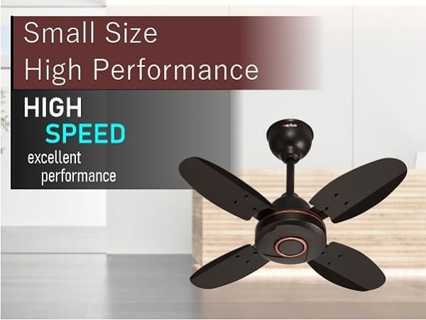 Buy ACTIVA ORNET 600mm Ceiling Fan, 850 RPM High Speed Air Delivery with 4 Blades, Anti-Dust Coating, 2 Years Warranty - Image 2
